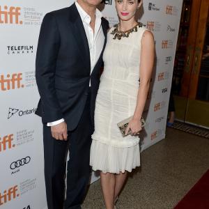 Colin Firth and Emily Blunt at event of Arthur Newman 2012