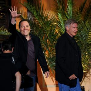 Harrison Ford and Jon Favreau