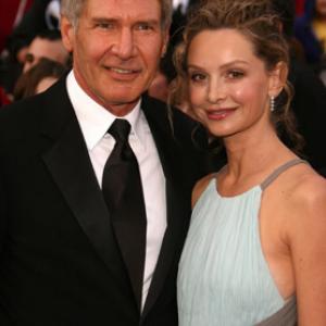 Harrison Ford and Calista Flockhart at event of The 80th Annual Academy Awards 2008