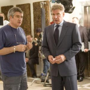 Harrison Ford and Richard Loncraine in Firewall 2006