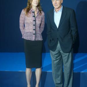 Harrison Ford and Kathryn Bigelow at event of K-19: The Widowmaker (2002)