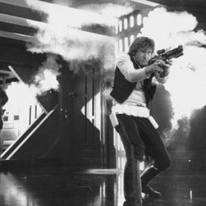Star Wars Harrison Ford  Peter Mayhew 1977 Lucasfilm