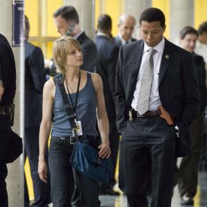 Still of Jodie Foster and Terrence Howard in The Brave One (2007)
