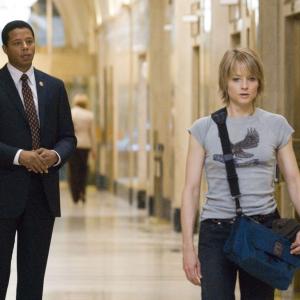 Still of Jodie Foster and Terrence Howard in The Brave One 2007