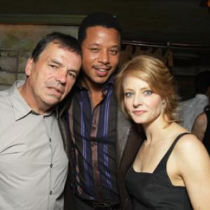 Jodie Foster, Neil Jordan and Terrence Howard at event of The Brave One (2007)