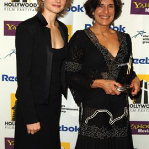 Jodie Foster and Avy Kaufman