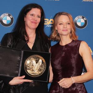 Jodie Foster and Laura Poitras