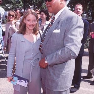 Jodie Foster and Muhammad Ali