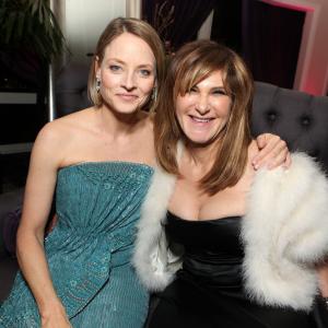 Jodie Foster and Amy Pascal