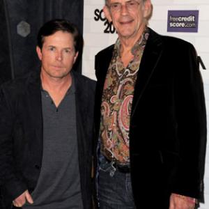 Michael J. Fox and Christopher Lloyd