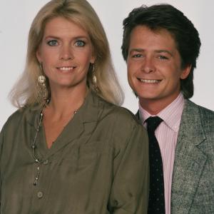Still of Michael J Fox and Meredith Baxter in Family Ties 1982