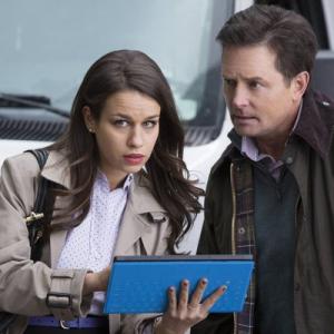 Still of Michael J Fox and Ana Nogueira in The Michael J Fox Show 2013