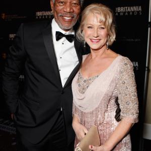 Morgan Freeman and Helen Mirren
