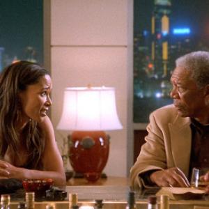 Still of Morgan Freeman and Rowena King in The Bucket List 2007