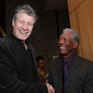 Morgan Freeman and Fred Ward at event of Feast of Love 2007