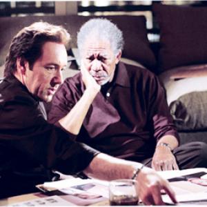 Still of Morgan Freeman and Kevin Spacey in Edison 2005