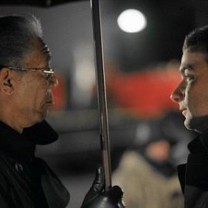 Still of Morgan Freeman and Liev Schreiber in The Sum of All Fears 2002