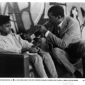 Still of Morgan Freeman and Beverly Todd in Lean on Me 1989