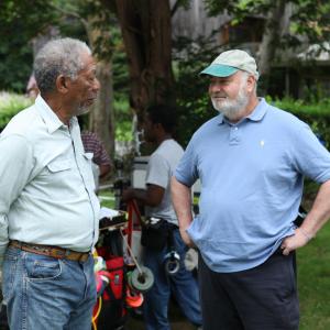 Morgan Freeman and Rob Reiner in The Magic of Belle Isle 2012