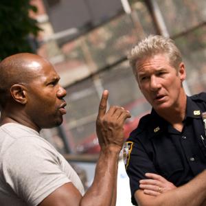 Still of Richard Gere and Antoine Fuqua in Brooklyns Finest 2009