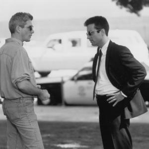 Still of Richard Gere and Andy Garcia in Internal Affairs (1990)