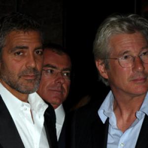 George Clooney and Richard Gere at event of Michael Clayton 2007