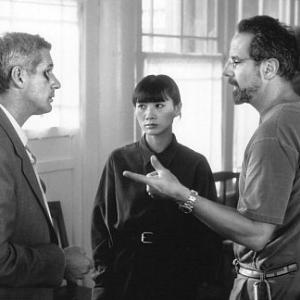 Richard Gere Bai Ling and Jon Avnet in Red Corner 1997