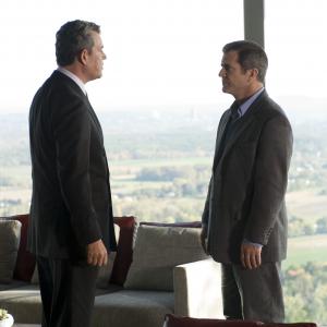 Still of Mel Gibson and Danny Huston in Edge of Darkness (2010)
