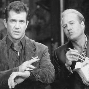 Still of Mel Gibson and Gregg Henry in Payback 1999