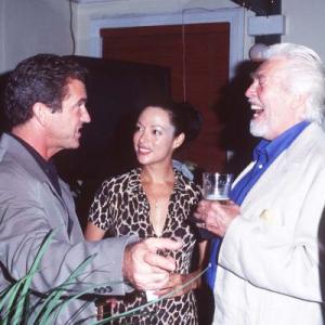 Mel Gibson and James Coburn at event of Conspiracy Theory 1997