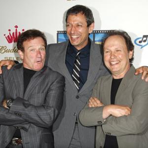 Jeff Goldblum, Robin Williams and Billy Crystal