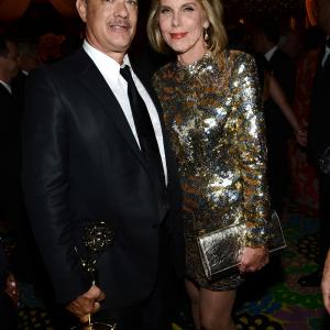 Tom Hanks and Christine Baranski at event of The 64th Primetime Emmy Awards 2012