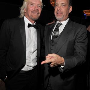 Tom Hanks and Richard Branson