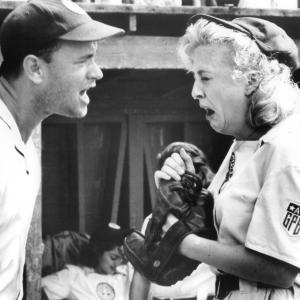 Still of Tom Hanks and Bitty Schram in A League of Their Own 1992