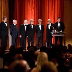 Tom Hanks, George Lucas, Steven Spielberg, Warren Beatty, Norman Jewison, Walter Mirisch, Saul Zaentz and Michael Yada