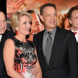Tom Hanks, Emma Thompson, Richard Sherman and Bradley Whitford at event of Isgelbeti pona Benksa (2013)