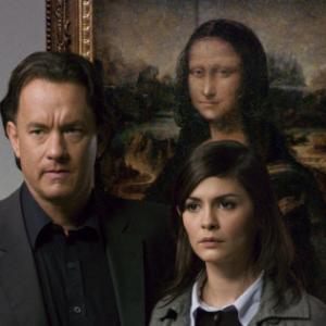 Still of Tom Hanks and Audrey Tautou in The Da Vinci Code (2006)