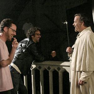 Tom Hanks, Ethan Coen and Joel Coen in The Ladykillers (2004)