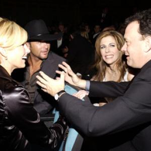 Tom Hanks Rita Wilson Faith Hill and Tim McGraw