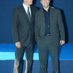 Tom Hanks and Sam Mendes at event of Road to Perdition 2002