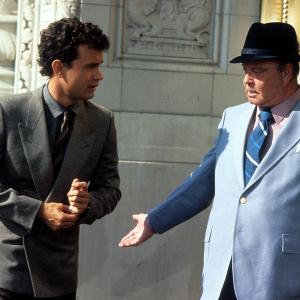 Still of Tom Hanks and Jackie Gleason in Nothing in Common 1986