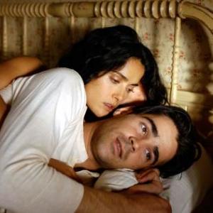Still of Salma Hayek and Colin Farrell in Ask the Dust 2006
