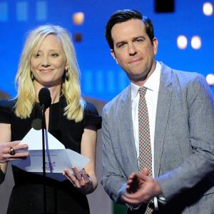 Anne Heche and Ed Helms