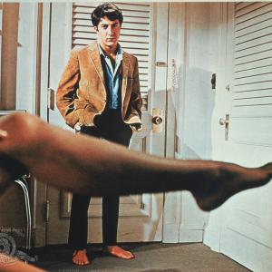 Still of Dustin Hoffman in The Graduate (1967)