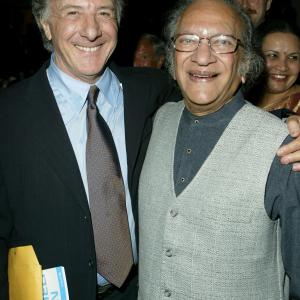 Dustin Hoffman and Ravi Shankar