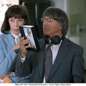 Still of Dustin Hoffman and Lily Tomlin in I Heart Huckabees 2004