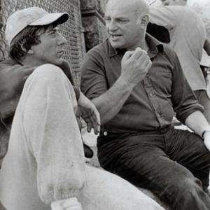 Dustin Hoffman and John Schlesinger in Marathon Man 1976