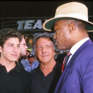 Dustin Hoffman and Joe Frazier