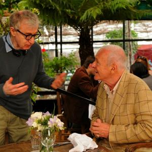 Still of Woody Allen and Anthony Hopkins in You Will Meet a Tall Dark Stranger (2010)