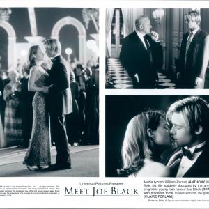 Still of Brad Pitt Anthony Hopkins and Claire Forlani in Meet Joe Black 1998